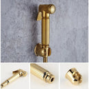 GobekUsa Brass Handheld Bidet Sprayer Set for Bathroom Faucet - Shower Gun Kit