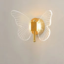 GobekUsa Butterfly Nordic LED Wall Lamp Modern Sconces Lights for Home Decor