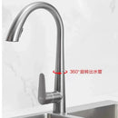 GobekUsa Black Single Handle Pull Out Kitchen Faucet Swivel 360° Water Mixer Tap