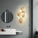 GobekUsa Industrial Nordic Lotus Leaf Wall Sconce: Retro Loft Style for Home, Hotel, Aisle