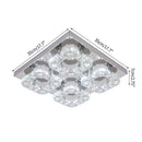 GobekUsa Smart LED Chandelier Modern Ceiling Lamp Remote Control for Living Dining Room