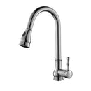 GobekUsa Gold Kitchen Faucet Pull Out Swivel Water Mixer Tap Single Handle Sink