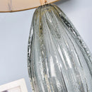 GobekUsa Glaze Liuli Crystal Table Lamp, Large Lamp for Living Room and Bedroom