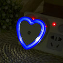 GobekUsa Heart-Shaped LED Night Light with Wireless Sensor Control for Bedroom & Living Room
