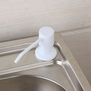 GobekUsa ABS White Soap Dispenser for Kitchen Bathroom Sink, Shampoo, Shower, Lotion - New Liquid