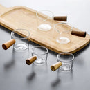 GobekUsa Glass Sauce Dish with Handle