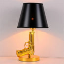 GobekUsa Luxe Gold AK47 LED Floor Lamp for Modern Living Room & Bedroom Decor