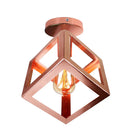 GobekUsa Industrial Ceiling Light - Modern Nordic Iron Lamp Shade for Home Decor