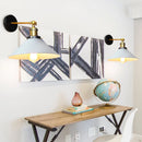GobekUsa Industrial Loft Wall Lamp, Retro Wall Light for Home Decor, E27 Bulb Lighting