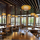 GobekUsa Japanese Bamboo Pendant Light for Kitchen and Hotel Decor