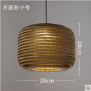 GobekUsa Chinese Paper Honeycomb Pendant Lights Cardboard Personalized Home Decor Luminaire