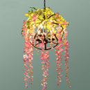 GobekUsa Green Plant Lighting Chandelier for Dining, Kitchen, Living Room