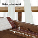 Acacia Aurora Deluxe Wood Platform Bed Frame for Ultimate Comfort and Style