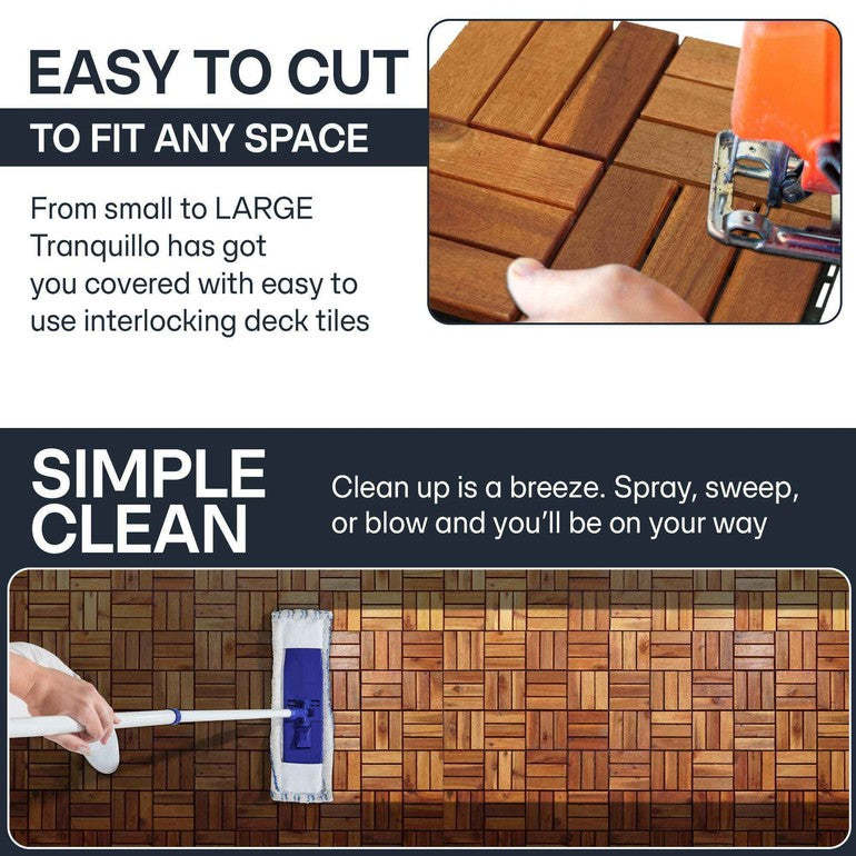 Solid Wood Deck Tiles Set 10, photo 7 of 18