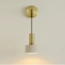 GobekUsa Brass Wall Lamp: Minimalist Nordic Style Sconce for Living, Bathroom, Aisle Lighting