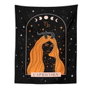 GobekUsa Celestial Constellation Tapestry Moon Phase Wall Hanging for Unique Home Décor