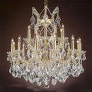 GobekUsa Crystal Candle Chandelier: Elegant LED Pendant Lamps for Home, Hotel, Villa Hall