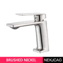 GobekUsa Black Gold Basin Faucet: Stylish Deck Mounted Bathroom Sink Faucet with Gold Handle