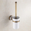 GobekUsa Bath Hardware Set: Toilet Paper Holder, Towel Rack, Tissue Holder, Cup Holder, Robe Hook