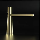 GobekUsa Basin Faucet: Black/Grey Brass Bathroom Mixer Tap, Single Handle Hot Cold Lavatory