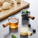GobekUsa Glass Sauce Dish with Handle