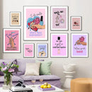 GobekUsa Beauty Salon Wall Art Set