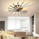 GobekUsa LED Ceiling Chandelier Indoor Lighting Living Room Bedroom Hall Aisle Lustre Fixture