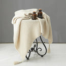 GobekUsa Knitted Woolen Ball Blanket - Super Warm Cozy Sofa Throw Blanket