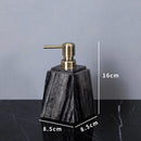 GobekUsa Ancient Wood Grain Marble Bathroom Set with Luxury Accessories
