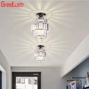 GobekUsa Crystal Chandelier: Elegant LED Ceiling Light for Living Room, Bedroom, and Aisle. Luxurious Modern Design.