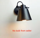 GobekUsa Iron Loft Edison Wall Light Living Room Office Study Bedside Sconce