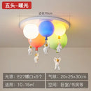 GobekUsa Kids Space Balloon LED Ceiling Lamp - Creative Nordic Cartoon Decor