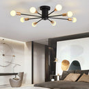 GobekUsa LED Metal Chandeliers for Living Room - Stylish Ceiling Light for Home Decor
