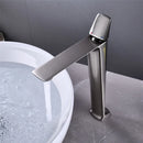 GobekUsa Black Brass Bathroom Sink Faucet Hot Cold Mixer Deck Mounted Water Tap