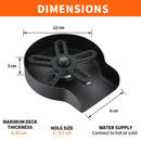GobekUsa Glass Rinser: Automatic Cup Washer for Home Sink, Coffee Bar, Kitchen Accessories