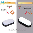 GobekUsa LED Oval Wall Lamp Outdoor Ceiling Light Waterproof Garden Bathroom Lighting