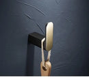 GobekUsa Gold & Black Bathroom Set - Shelf, Towel Rack, Holder, Brush Holder & More