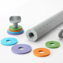GobekUsa Adjustable Silicone Rolling Pin for Fondant Cake Pastry Decor - Bakeware Tool