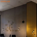 GobekUsa Industrial Retro Wall Lamp Black LED Hanging Light