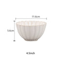 GobekUsa Ceramic White Glaze Dinnerware Set
