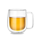 GobekUsa Double Wall Glass Kungfu Tea Coffee Mug