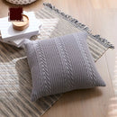 GobekUsa Knitted Rhombus Pillowcase: Super Soft Throw Pillow Cover for Home Decor