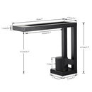 GobekUsa Black Basin Faucet: Brass Bathroom Mixer for Vessel Sink, Cold Hot Water