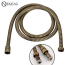 GobekUsa Antique Brass 59" Hand Shower Hose Flexible Pipe 150cm