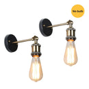 GobekUsa Industrial Wall Sconce Set for Living Room Bedroom Aisle Lighting