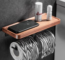 GobekUsa Bathroom Hardware Set: Pendant Towel Bar, Towel Ring, Paper Holder, Shelf
