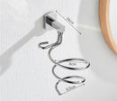 GobekUsa Hair Care Organizer Wall Shelf - Gold Hair Dryer & Straightener Holder Rack