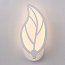 GobekUsa Leaf Shape LED Wall Sconce for Living Room Bedroom Decor