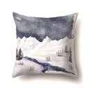 GobekUsa Christmas Deer Snow Pillow Case