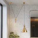 GobekUsa Industrial Metal Pendant Light Kitchen Adjustable Designer LED Dinning Room Decor